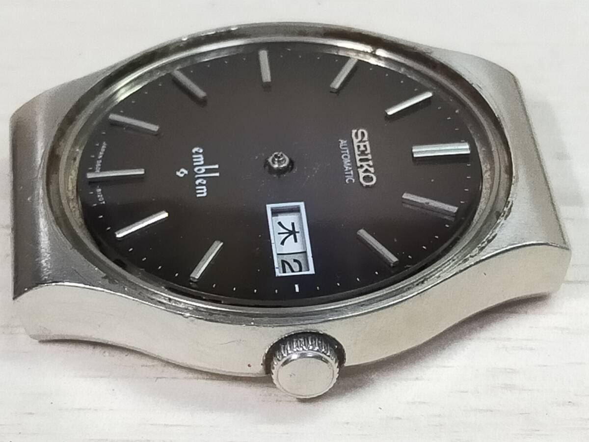 廃業時計店 ジャンク部品どり セイコーエンブレム 5606-8080 Vintage Seiko Emblem watch の画像3