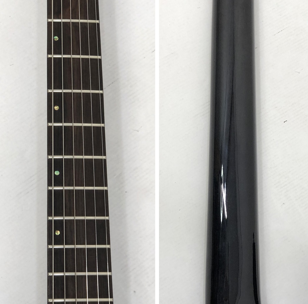 ■楽器 Grass roots G-FR-62GT グラスルーツ black エレキギター フォレスト【中古】ソフトケース付き 欠品ありの画像4