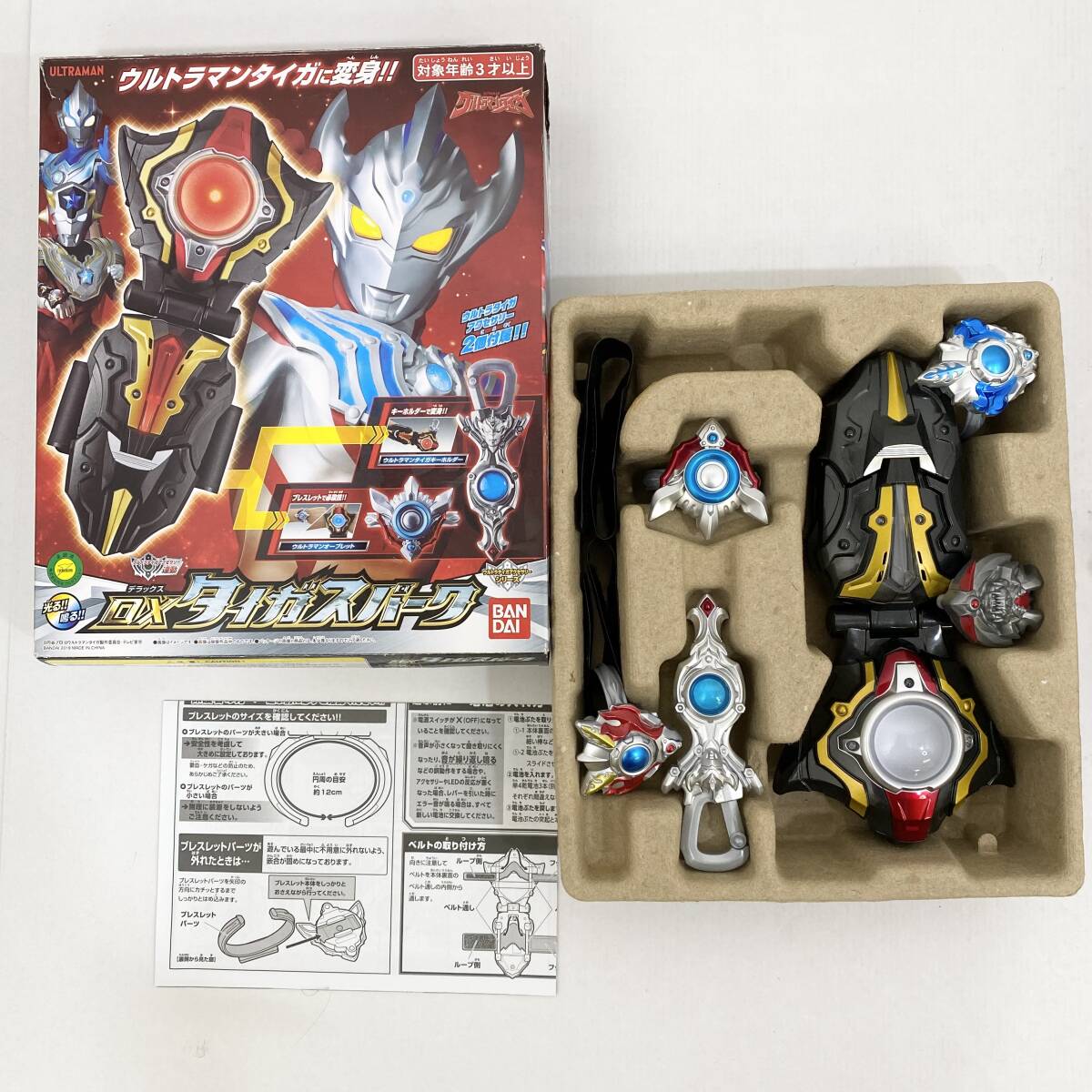 【ジャンク】ウルトラマン おもちゃ 5点まとめ 開封品 現状品 / ウルトラマンルーブ ウルトラマンタイガ 中古 1円～_画像2