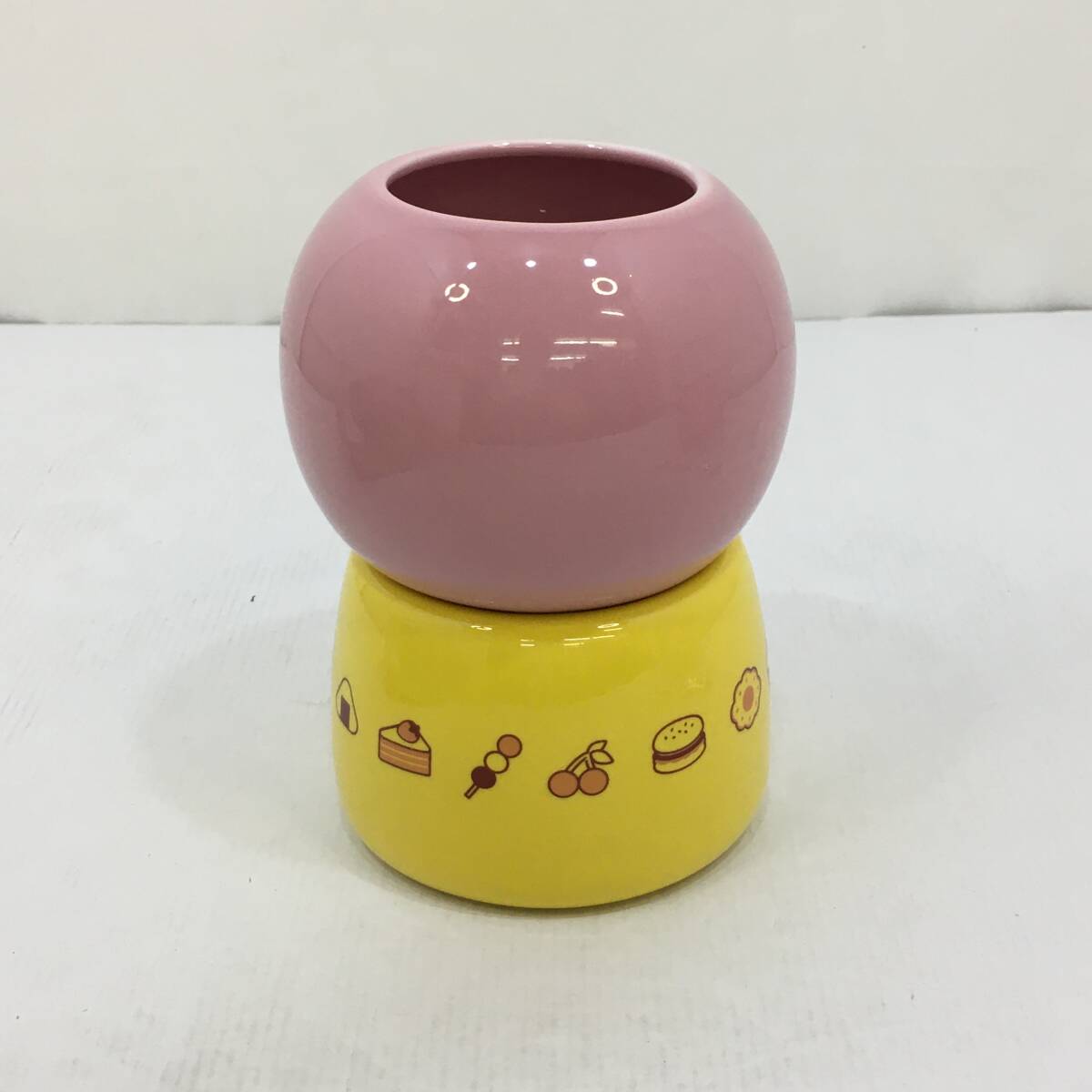 :1円～ 中古 [未使用] 星のカビィ 食器 2点セット 星のカービィ グルメデラックスC賞 プププなフォンデュなべ/2段ステンレスランチポットの画像7