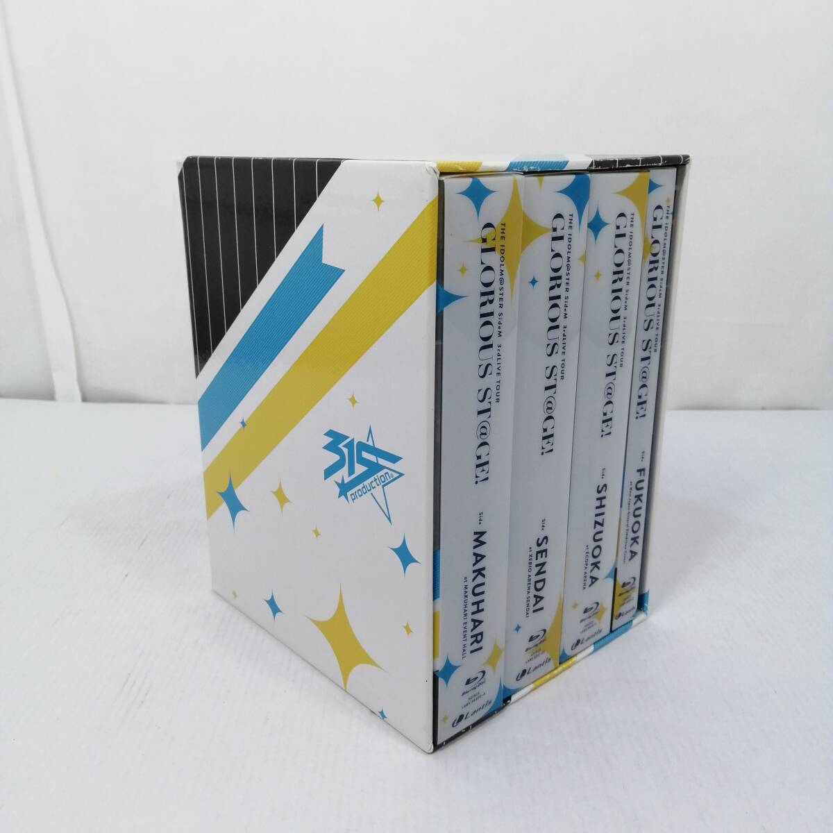 中古＃THE IDOLM@STER SideM 3rdLIVE TOUR GLORIOUS ST@GE! Complete Box Blu-ray アイドルマスターの画像1