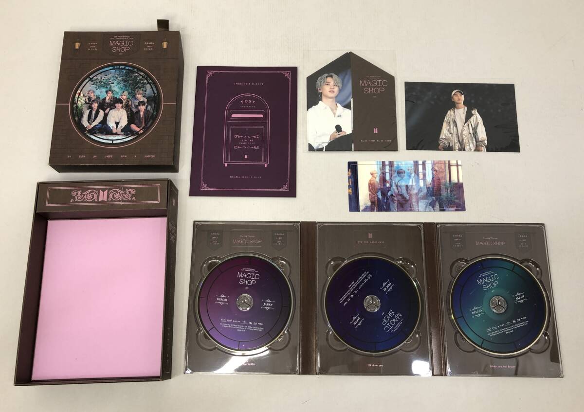 ■BTS JAPAN OFFICIAL FAN MEETING Vol.5・2019 5TH MUSTER MAGIC SHOP 韓国公演 日本語字幕入り Blu-ray 2点セット【中古】の画像5