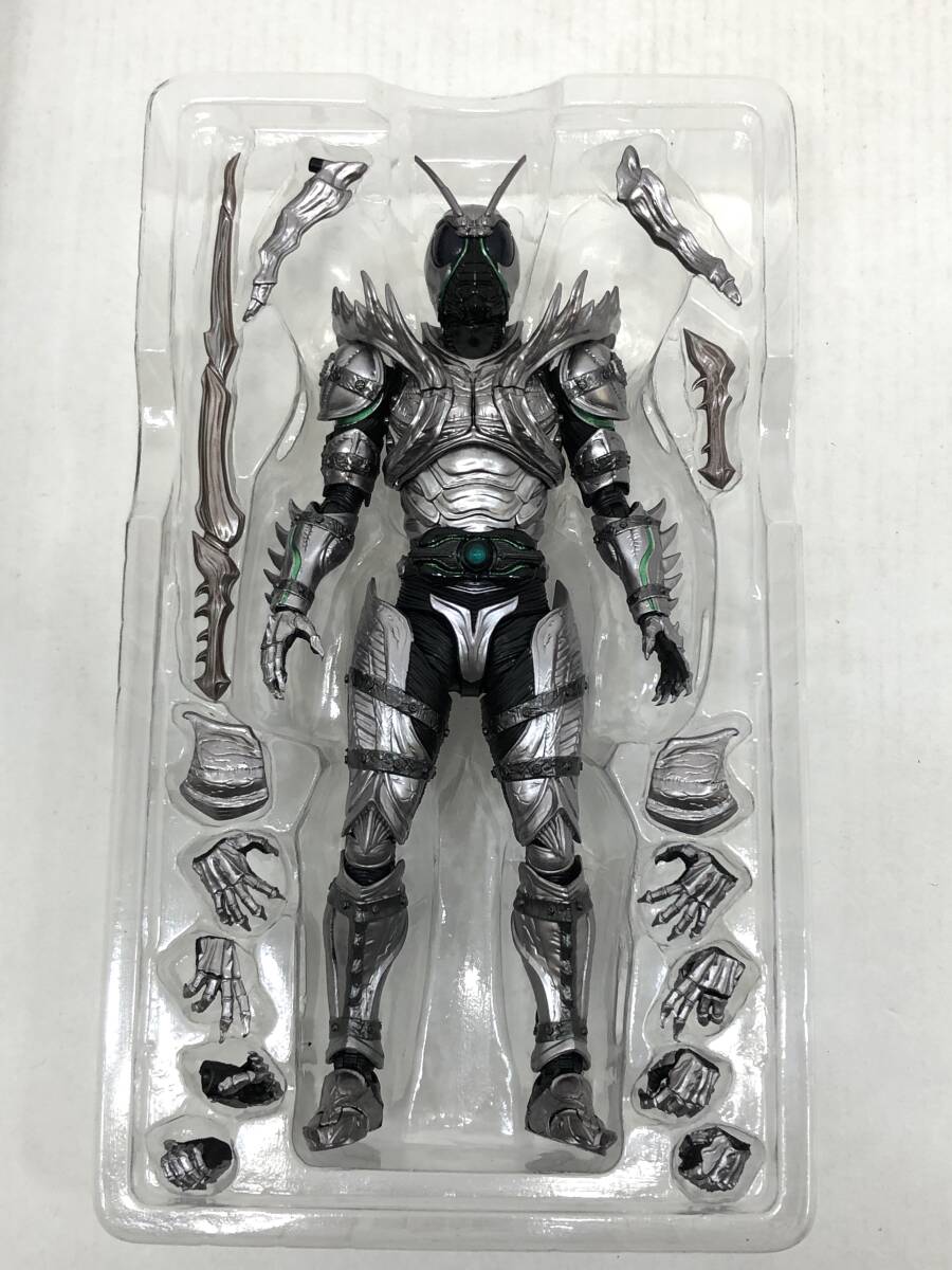 1円～// S.H.Figuarts 仮面ライダーSHADOW MOON フィギュア BLACK SUN【中古】関節緩みありの画像4