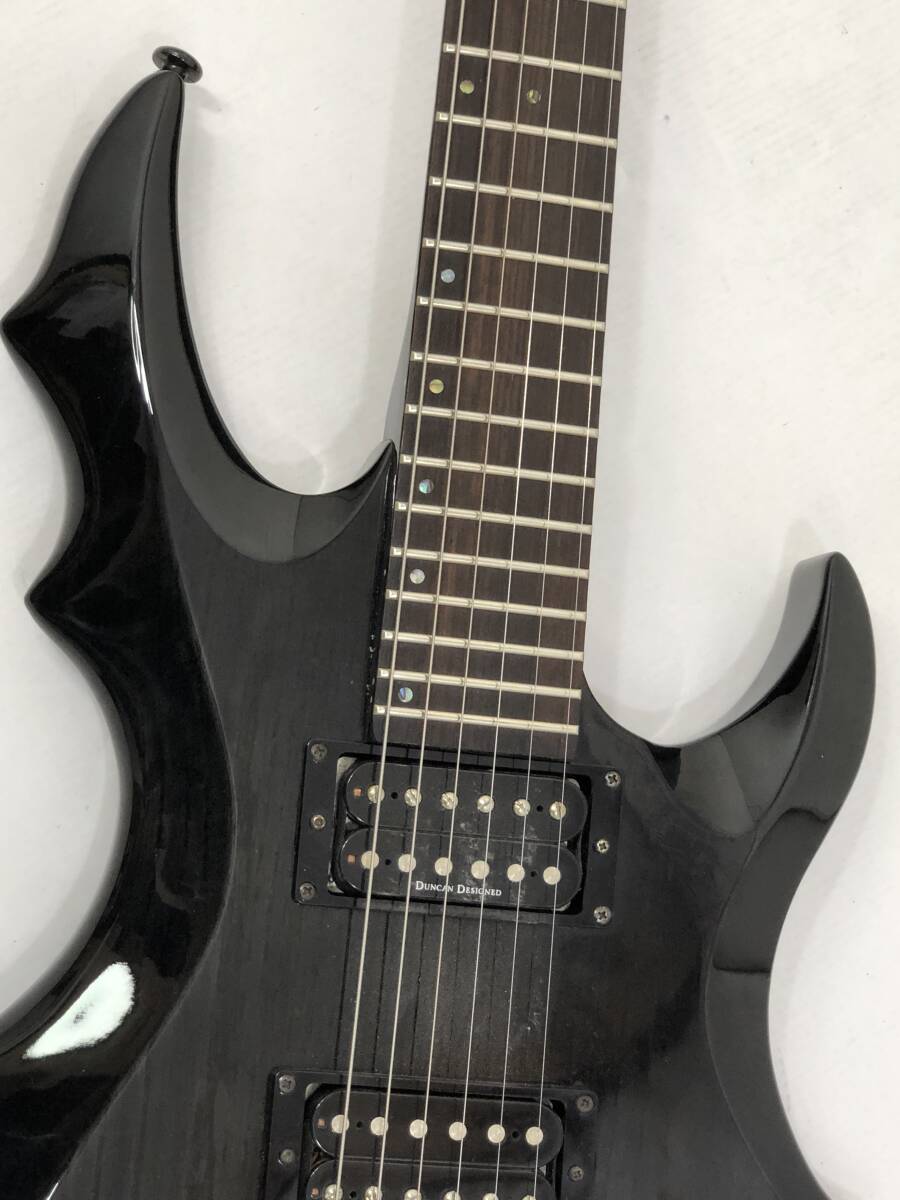 ■楽器 Grass roots G-FR-62GT グラスルーツ black エレキギター フォレスト【中古】ソフトケース付き 欠品ありの画像5