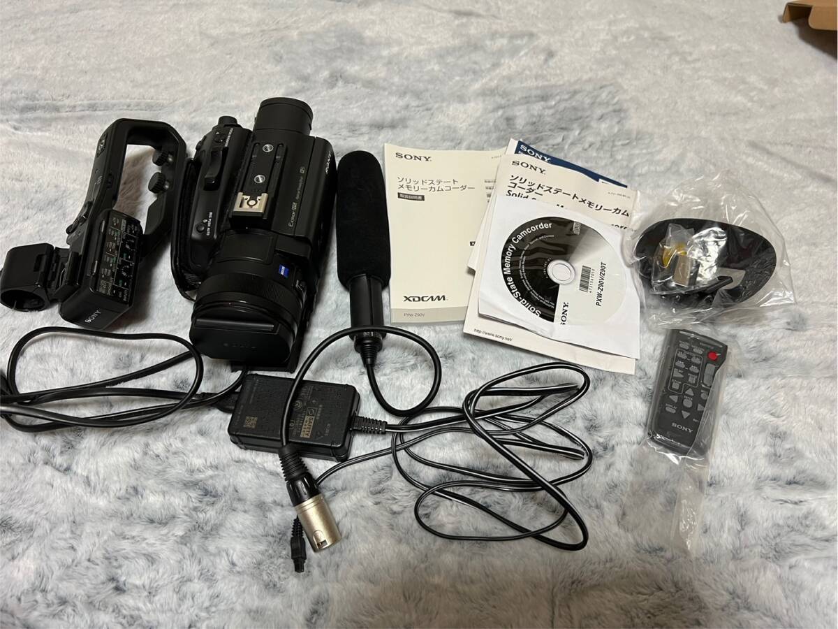 SONY PXW-Z90 業務用ビデオカメラ 2019年製 プロ用 メモリーカムコーダー ハンディカムコーダー ソニー 中古 美品の画像4