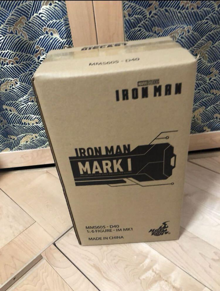新品未開封 ホットトイズ MMS605D40 アイアンマン・マーク１ 通常版 1/6フィギュア Iron Man - Mark 1の画像3