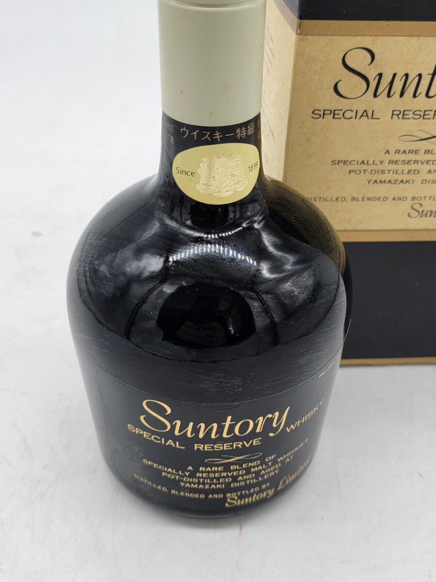 未開栓 SUNTORY サントリー スペシャルリザーブ 特級 ウイスキー 1899 43% 箱付の画像2