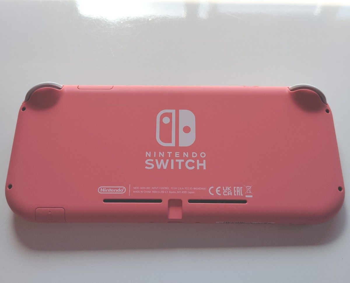 超美品☆ Nintendo Switch Lite 本体 コーラルピンク  本体のみ 