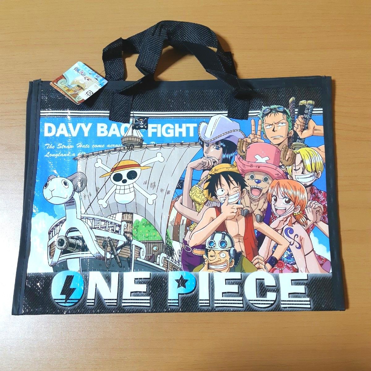 【新品未使用】ONE PIECE グッズ5点セット～バッグ・ クリアファイル・下敷き・シール・カレンダー～