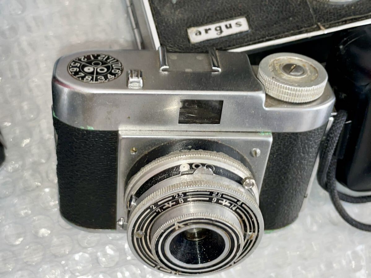 RE417f フィルムカメラ7点まとめて ポラロイド636close up argus ペンタックスMG Pentax ME キャノンオートボーイF 等 昭和レトロの画像5