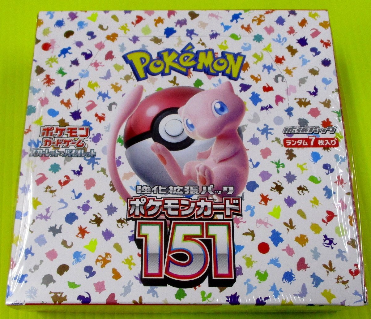 [SV2a] 強化拡張パック-ポケモンカード151-ポケモンカードゲーム未開封BOXシュリンク付きの画像1