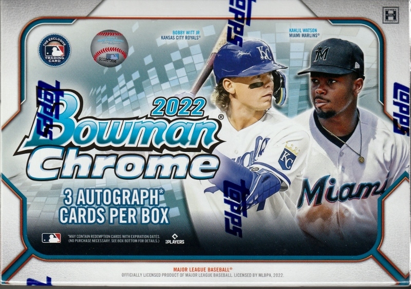 MLB 2022 TOPPS BOWMAN CHROME BASEBALL HTA CHOICEの画像1