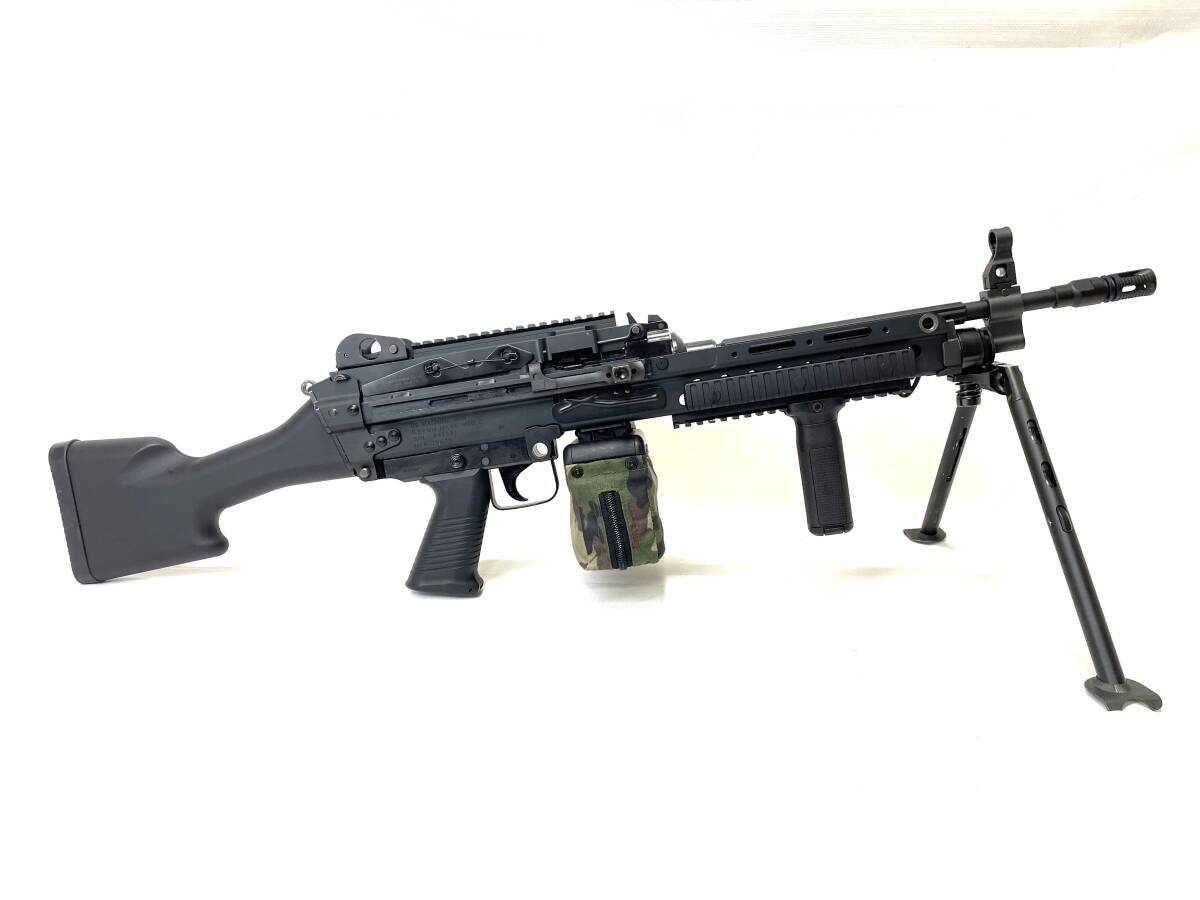 東京マルイ Mk46 MOD.0 (マーク46モッド0) 次世代電動ガン リトラクタブルストック他付属 中古品 M249 MINIMI ミニミ PTS MAGPULの画像4