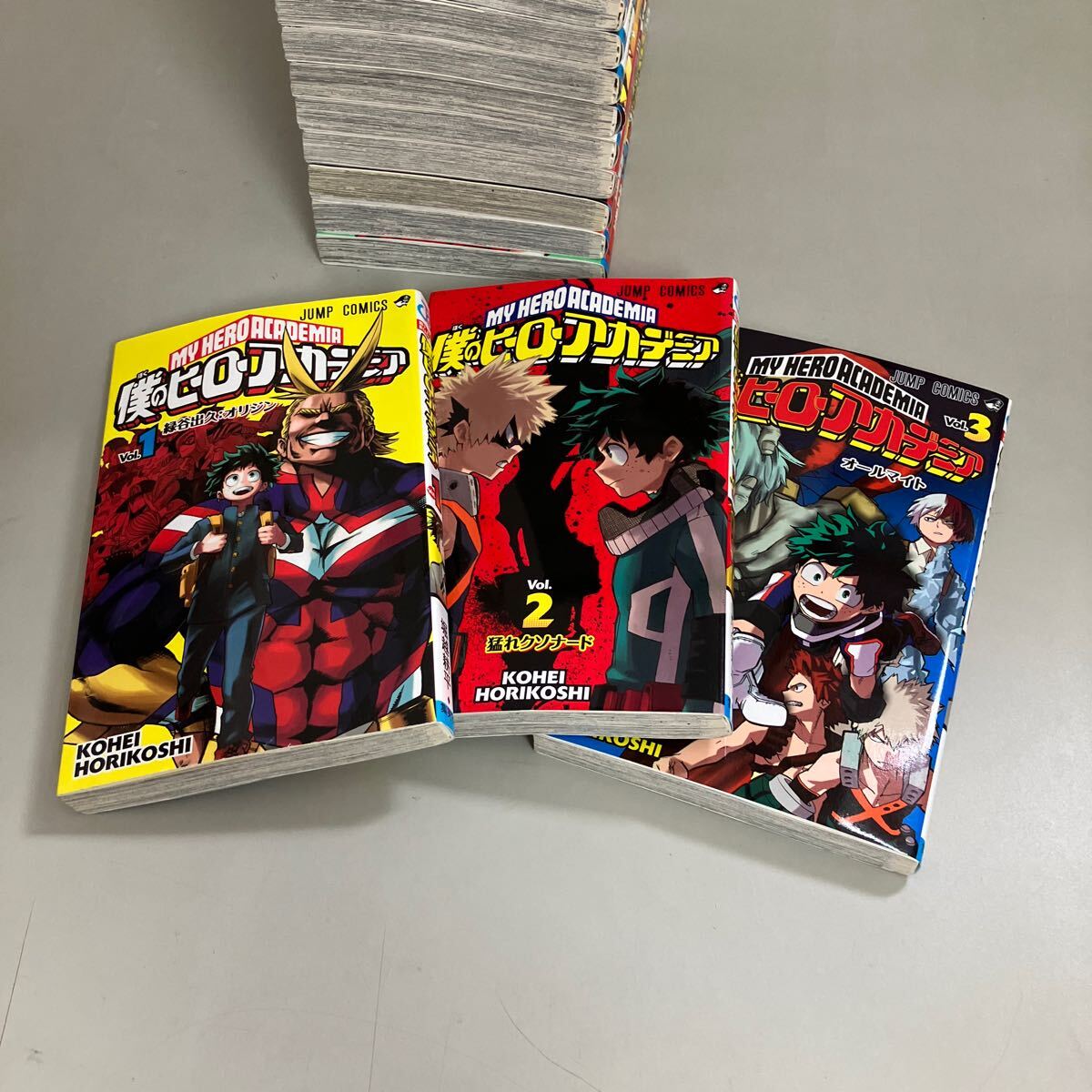 僕のヒーローアカデミア 1-22巻セット (全40巻中22巻) 不揃い 堀越耕平 ジャンプコミックス 集英社 ヒロアカ●A4000-7の画像4