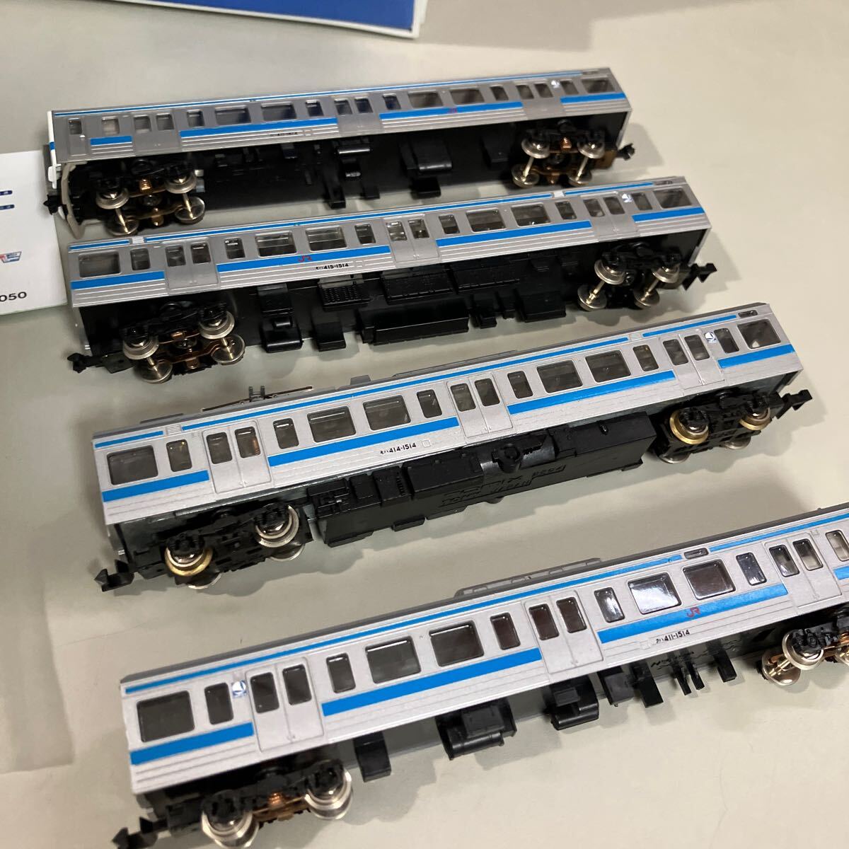 Nゲージ 鉄道模型 TOMIX 92050 JR415 1500系近郊電車 九州カラー 中古 4両セット 1/150 トミックス(TOMIX) 車両●A4039-5_画像6