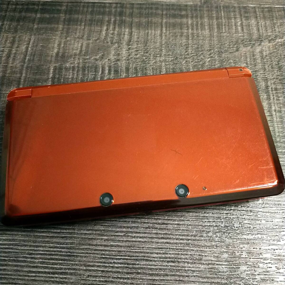 3ds 本体 フレアレッド 赤 NINTENDO 3DS 中古 任天堂 送料無料 動作確認◎ 04222_画像1
