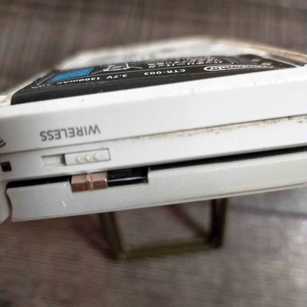 3ds 本体 アイスホワイト 白 NINTENDO 3DS 中古 任天堂 送料無料 【ジャンク】 04261の画像9