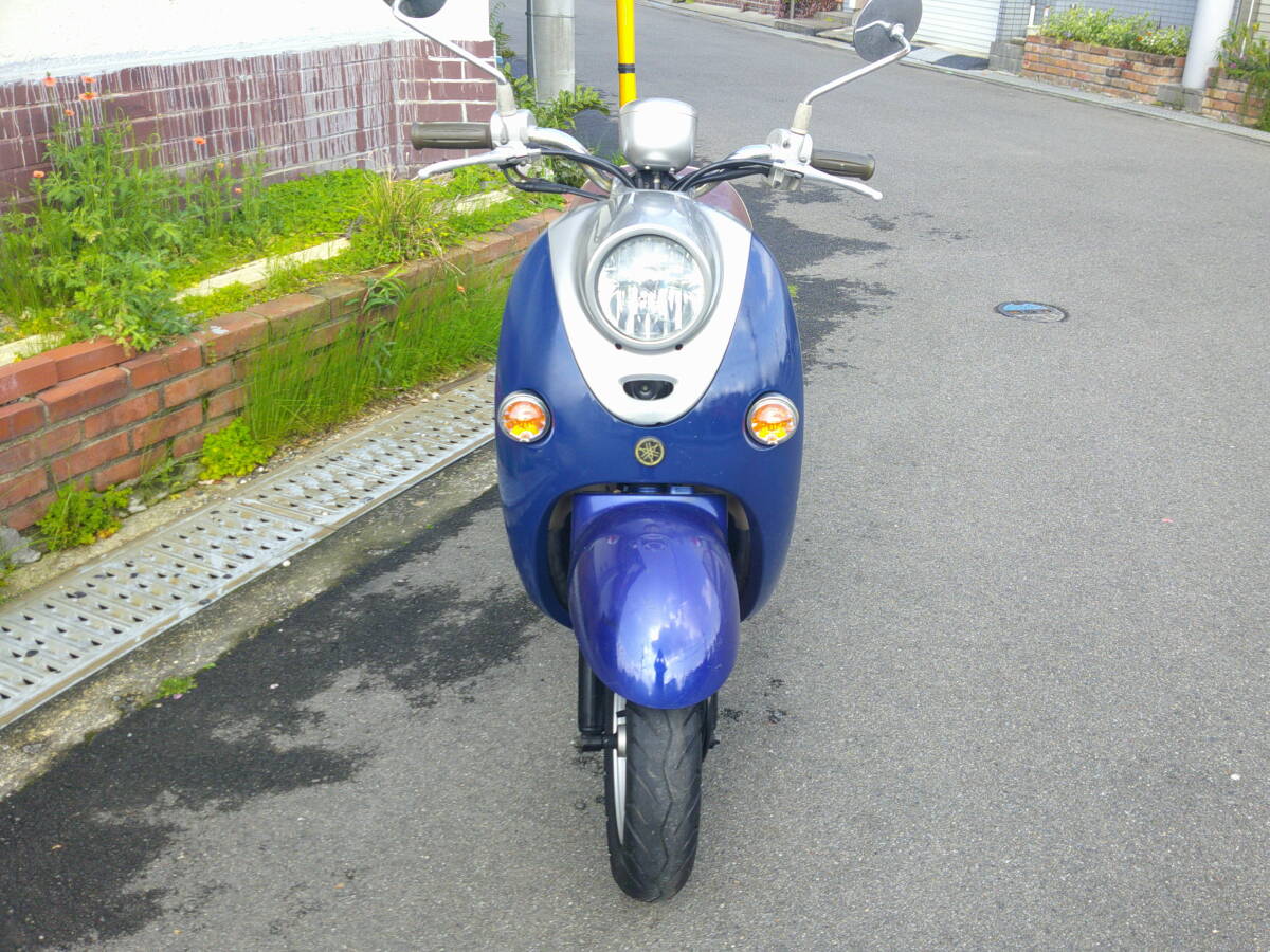 YAMAHA ４スト・ビーノ SA２６J キャブ車 走る 止まるOKです。現状車 京都府城陽市ヨリの画像2