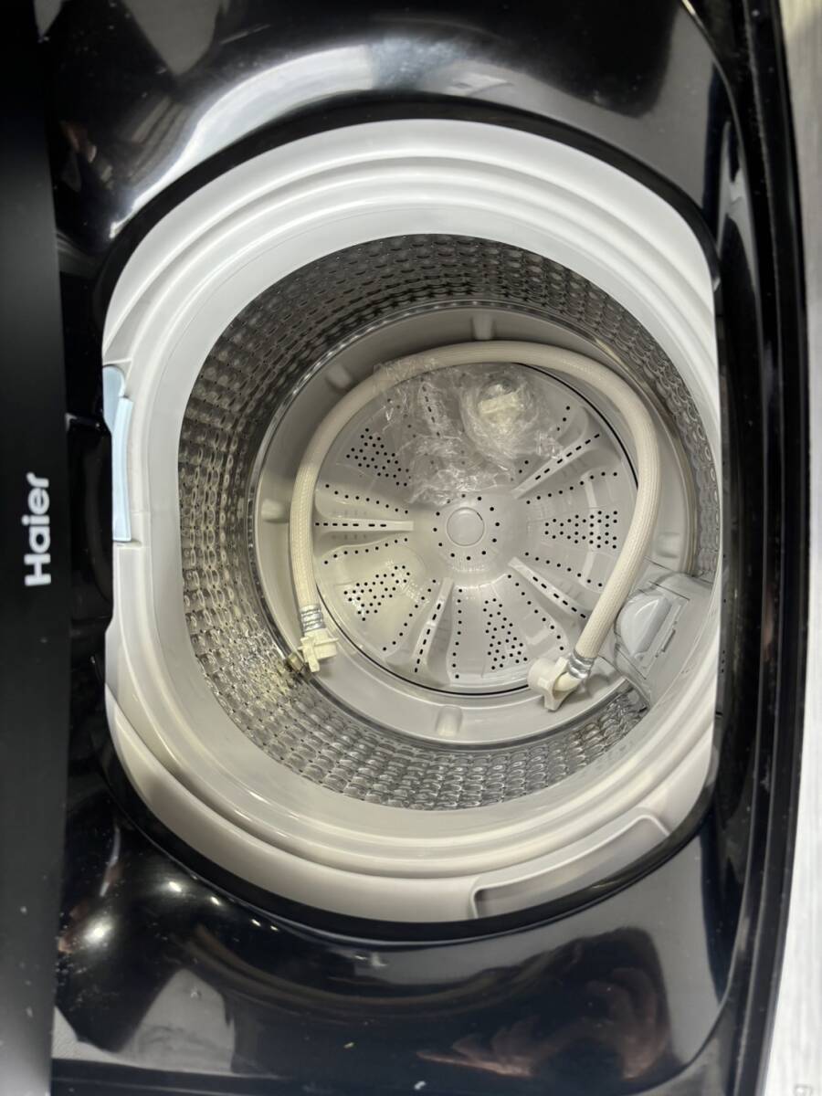 夏啓A49 美品 Haier ハイアール ハイアール全自動洗濯機 JW-XP2 C55F 2023年製 高濃度洗浄機能搭載 シルバー5.5㎏ 動作確認済み 現状品 の画像6