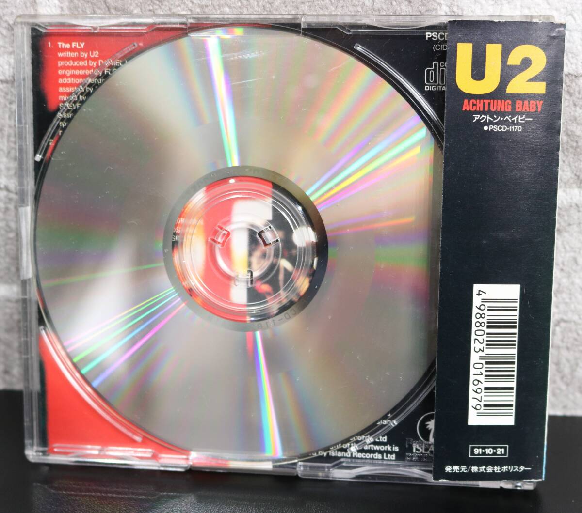 usF-052/the FLY/ザ・フライ/U2/ロック/洋楽/再生確認済み/現状品/保管品/CD_画像2