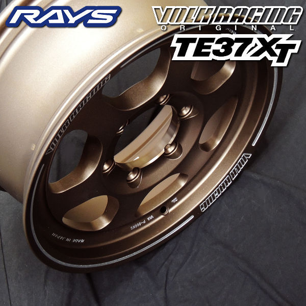 在庫有り 送料無料 ハイエース RAYS ボルクレーシング TE37XT ブロンズ 215/65R16 GOODYERA イーグル ナスカー ホワイトレター_画像3