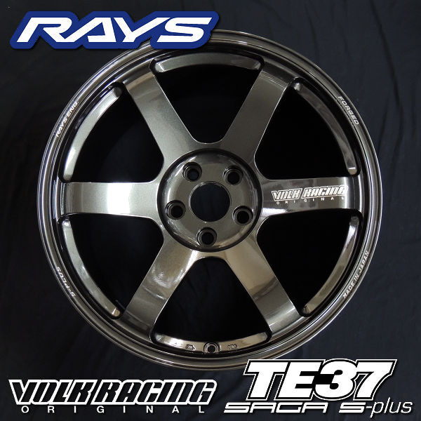 送料無料 在庫有 レクサス RCF GSF RAYS レイズ VOLK RACING TE37 SAGA S-plus MM カラー 9.5J +35 10.5 +30 5穴 PCD114.3 4本の画像2