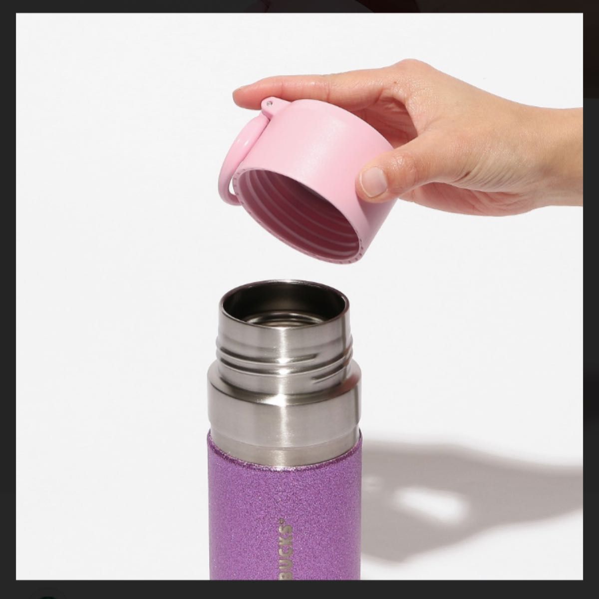 ステンレスボトル STANLEY グリッターパープル473ml ステンレスボトル STANLEY グリッターパープル473ml