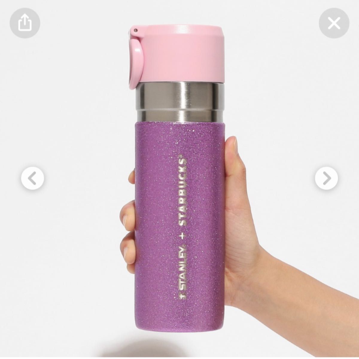 ステンレスボトル STANLEY グリッターパープル473ml ステンレスボトル STANLEY グリッターパープル473ml