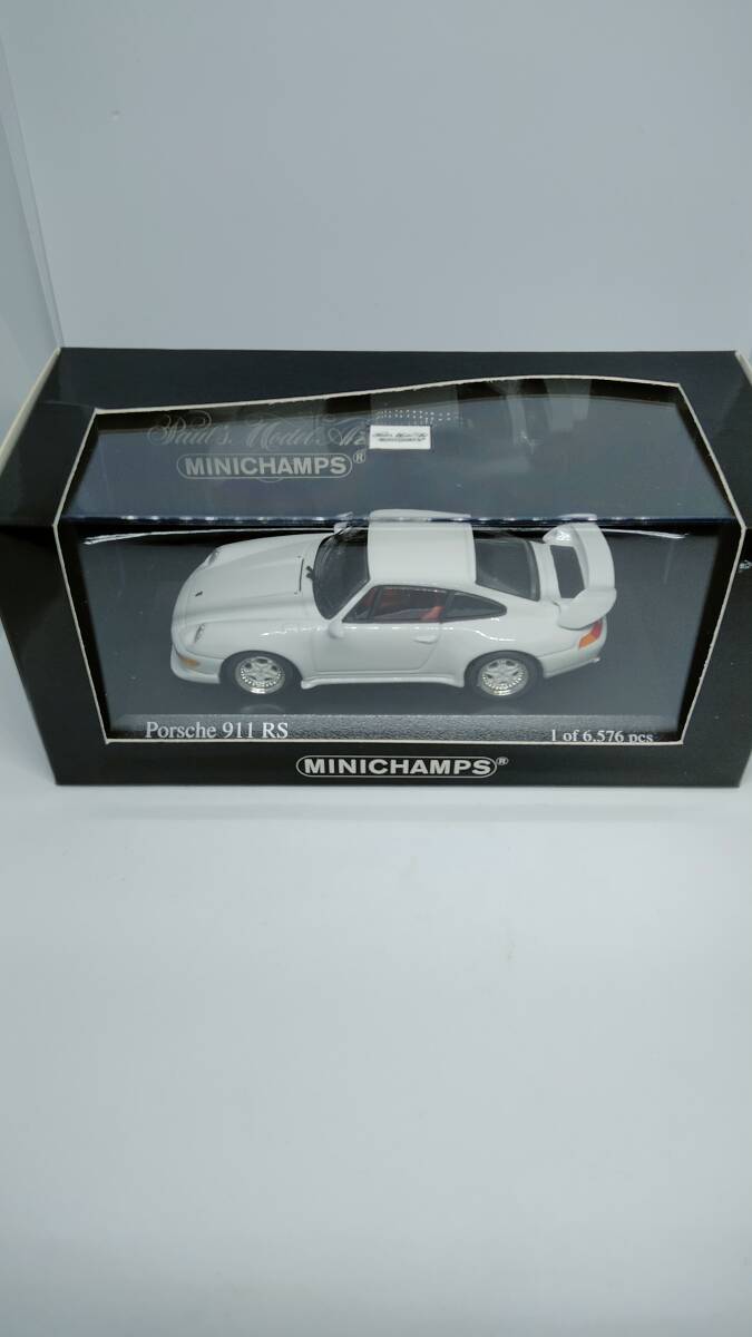 1/43 MINIHAMPS ミニチャンプス Porshe 911 RS 1995 White ポルシェ911 RS ホワイトの画像1