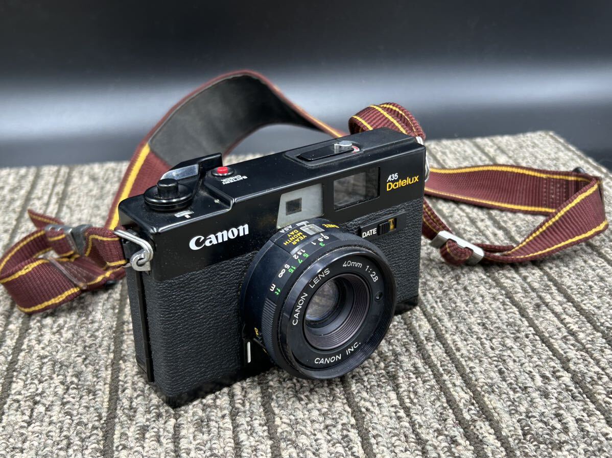 ０４１４Ｄ Canon キャノン A35 Datelux デートルクス コンパクトフィルムカメラ の画像1