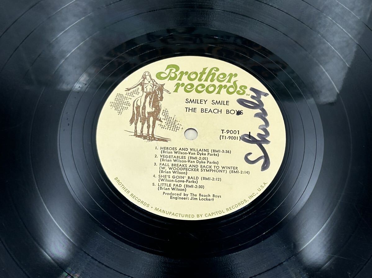 ２２４３ レコード ＬＰ The Beach Boys(ビーチ・ボーイズ)「Smiley Smile(スマイリー・スマイル)」の画像3