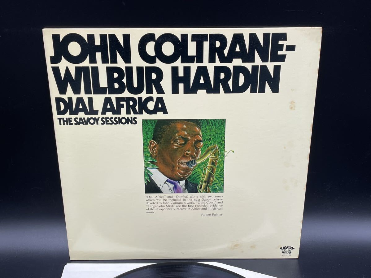 ２３５１　レコード　ＬＰ　John Coltrane-Wilbur Harden DIAL AFRICA_画像2
