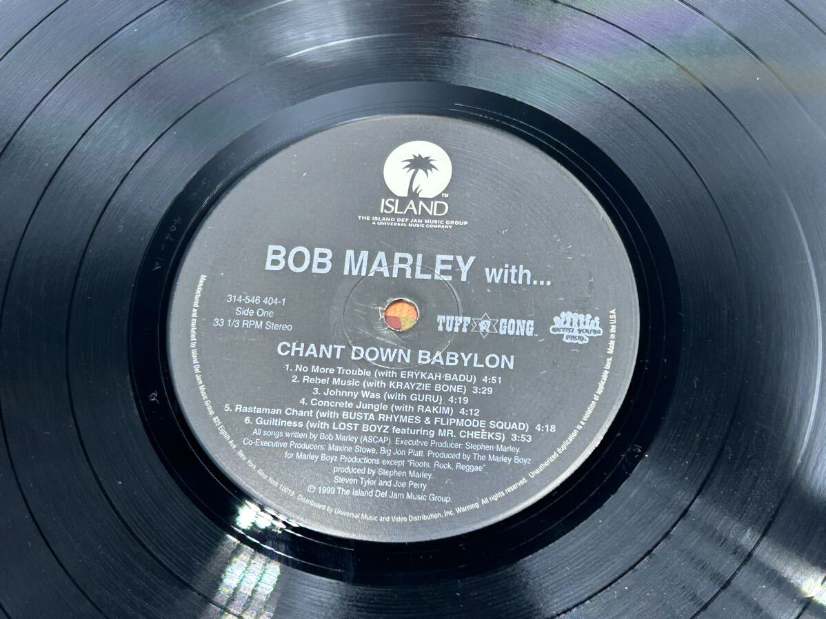 ２３９４ レコード ＬＰ Bob Marley(ボブ・マーリー)「Chant Down Babylon」LP（12インチ）/Tuff Gong(314 546 404-1)/の画像4