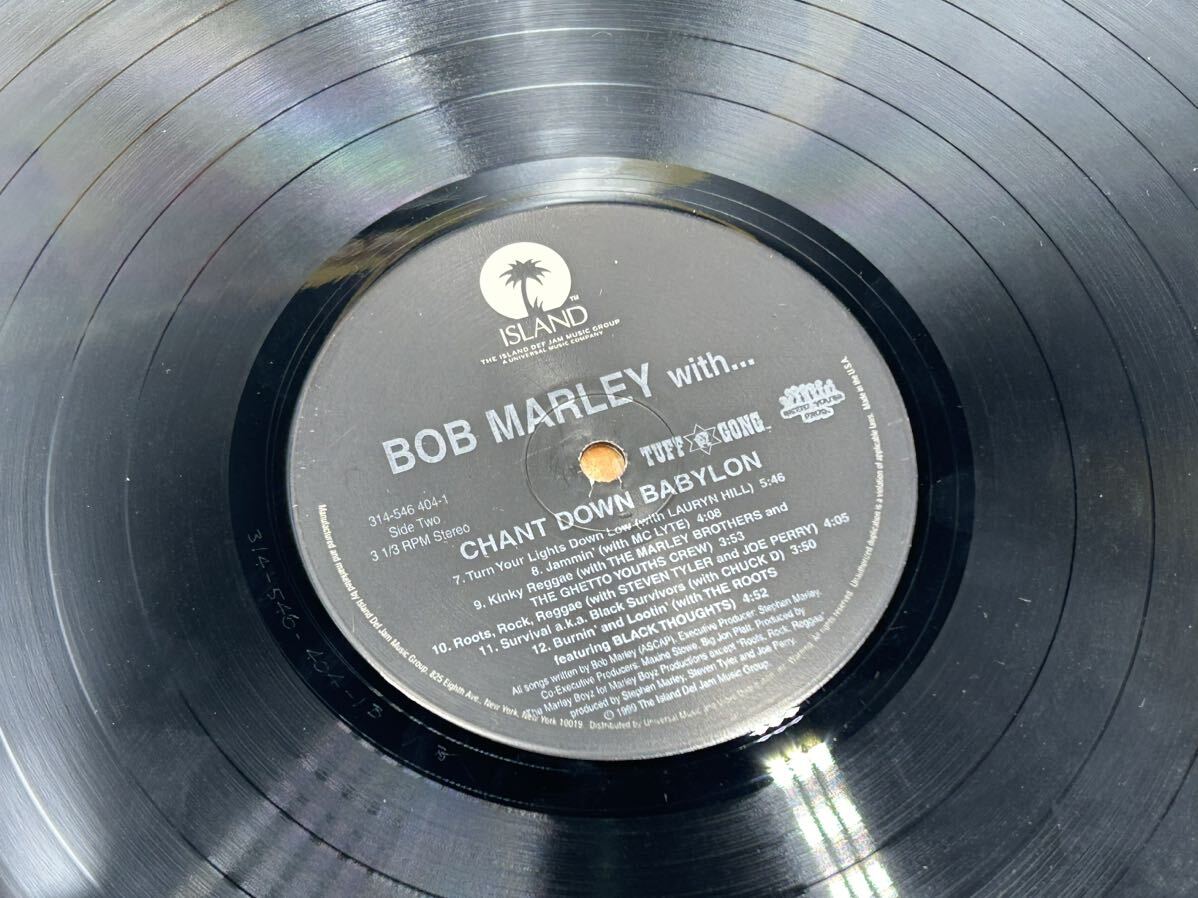 ２３９４ レコード ＬＰ Bob Marley(ボブ・マーリー)「Chant Down Babylon」LP（12インチ）/Tuff Gong(314 546 404-1)/の画像5