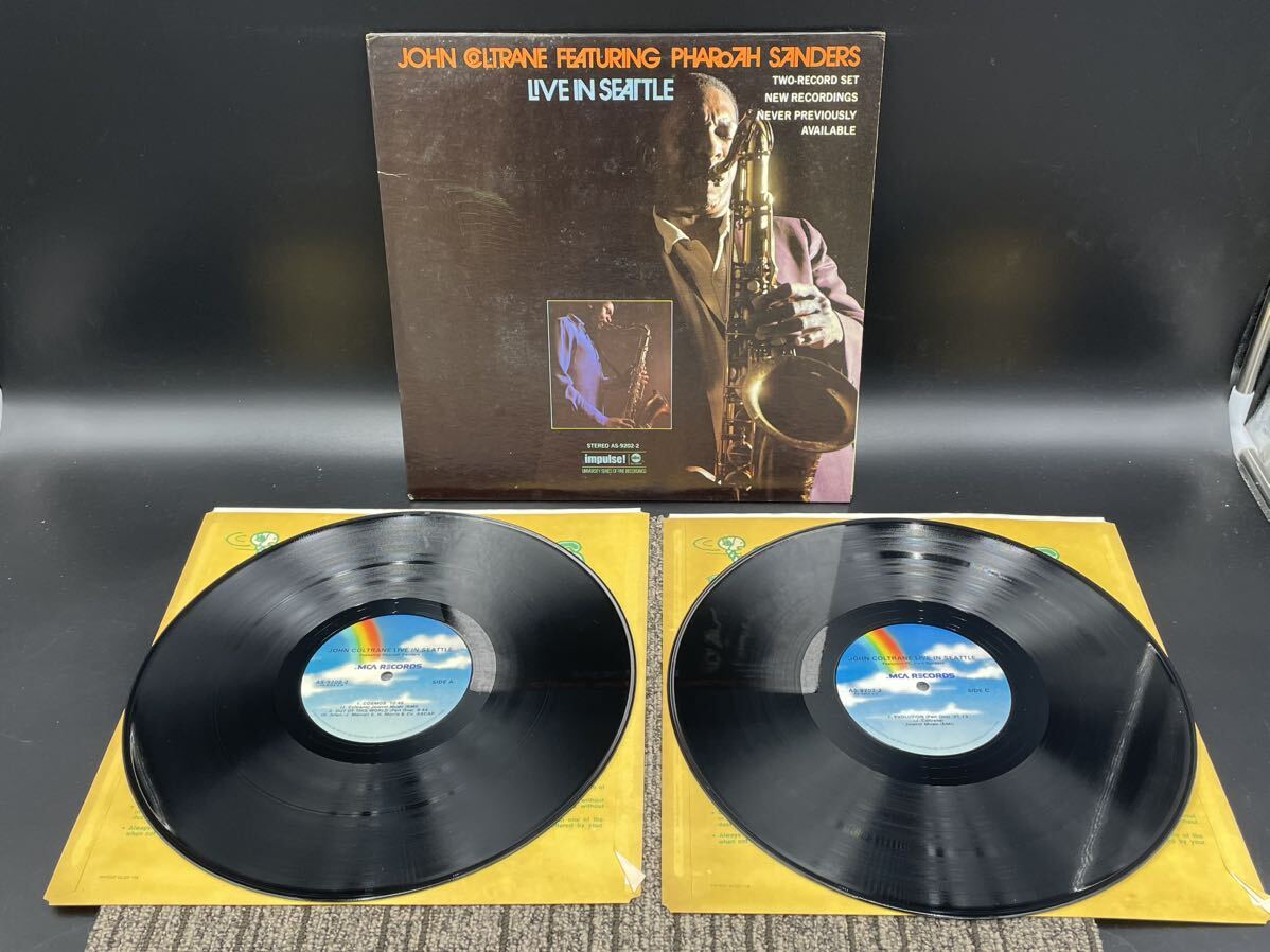 ２４０１　レコード　John Coltrane「Live In Seattle」LP（12インチ）/Impulse!(AS-9202-2)_画像1