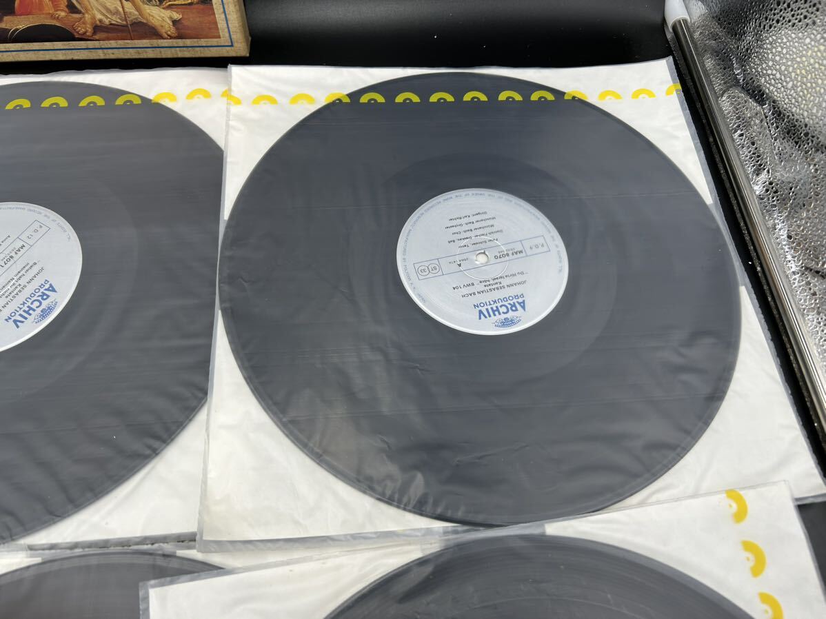 ２５００　レコード　ＬＰ　リヒター/バッハ、カンタータ選集　第２巻_画像4