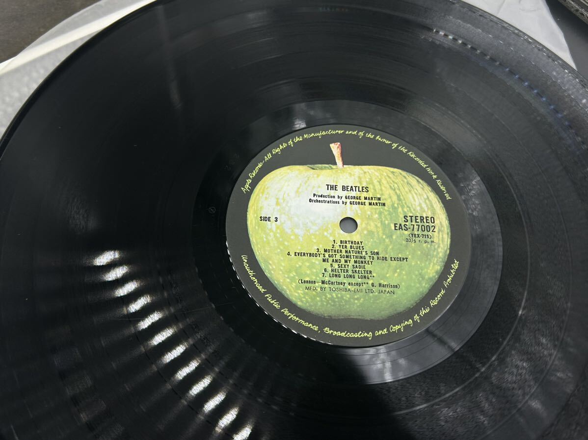 ２５１７　レコード　ＬＰ　The Beatles(ビートルズ)「The Beatles(ザ・ビートルズ)」LP（12インチ）/Apple Records(EAS-77001・2)_画像7