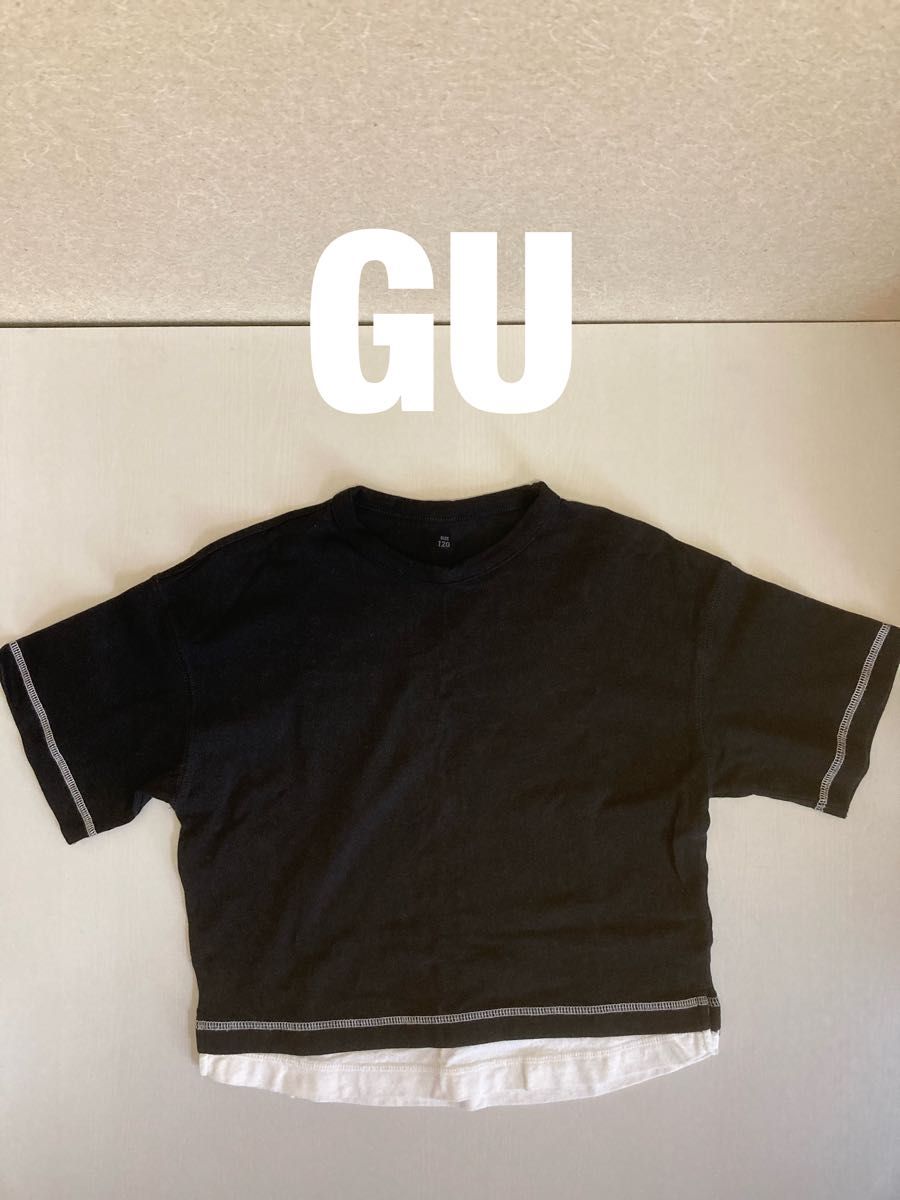 キッズ　男女兼用　半袖Tシャツ　GU＊120サイズ　GAP＊130サイズ　2点セットまとめ売り