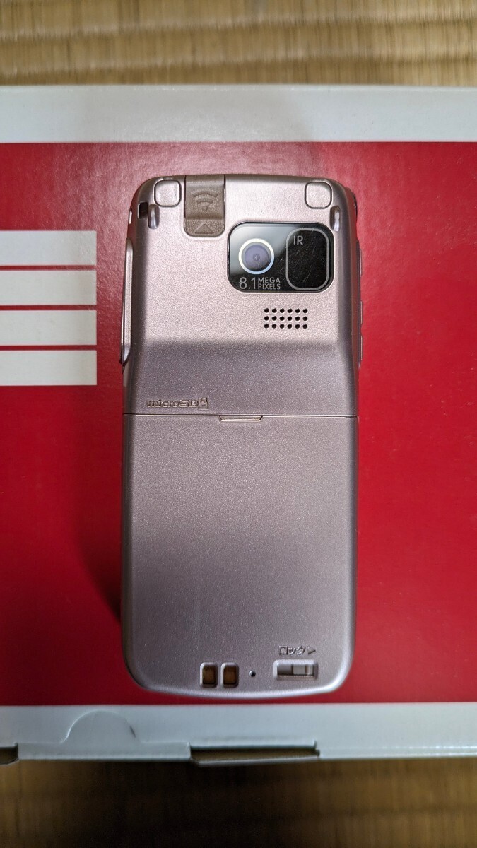 docomo FOMA らくらくホン F-09B ピンクの画像8