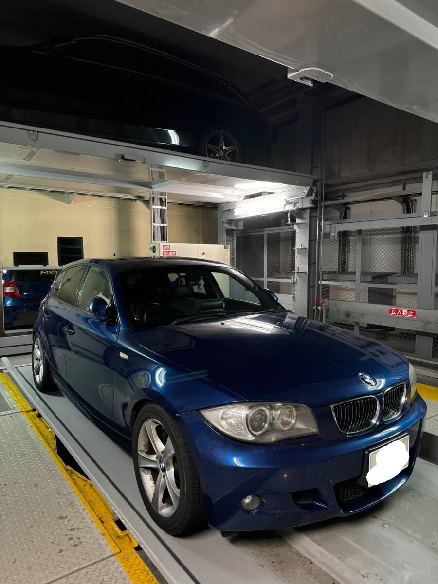 BMW 130i 車高調XYZ Androidナビ純正ホイール&スタッドレス付きホイール_画像4