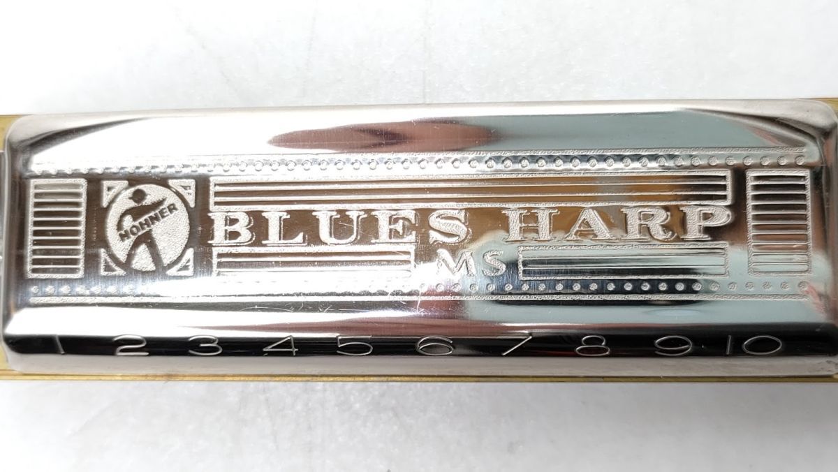 6 ホーナー ブルース ハープ ハーモニカ 5個 セット まとめ A G F D C MS 10 穴 ホール BLUES HARP HOHNER◆ドイツ製 音楽 管 楽器の画像8