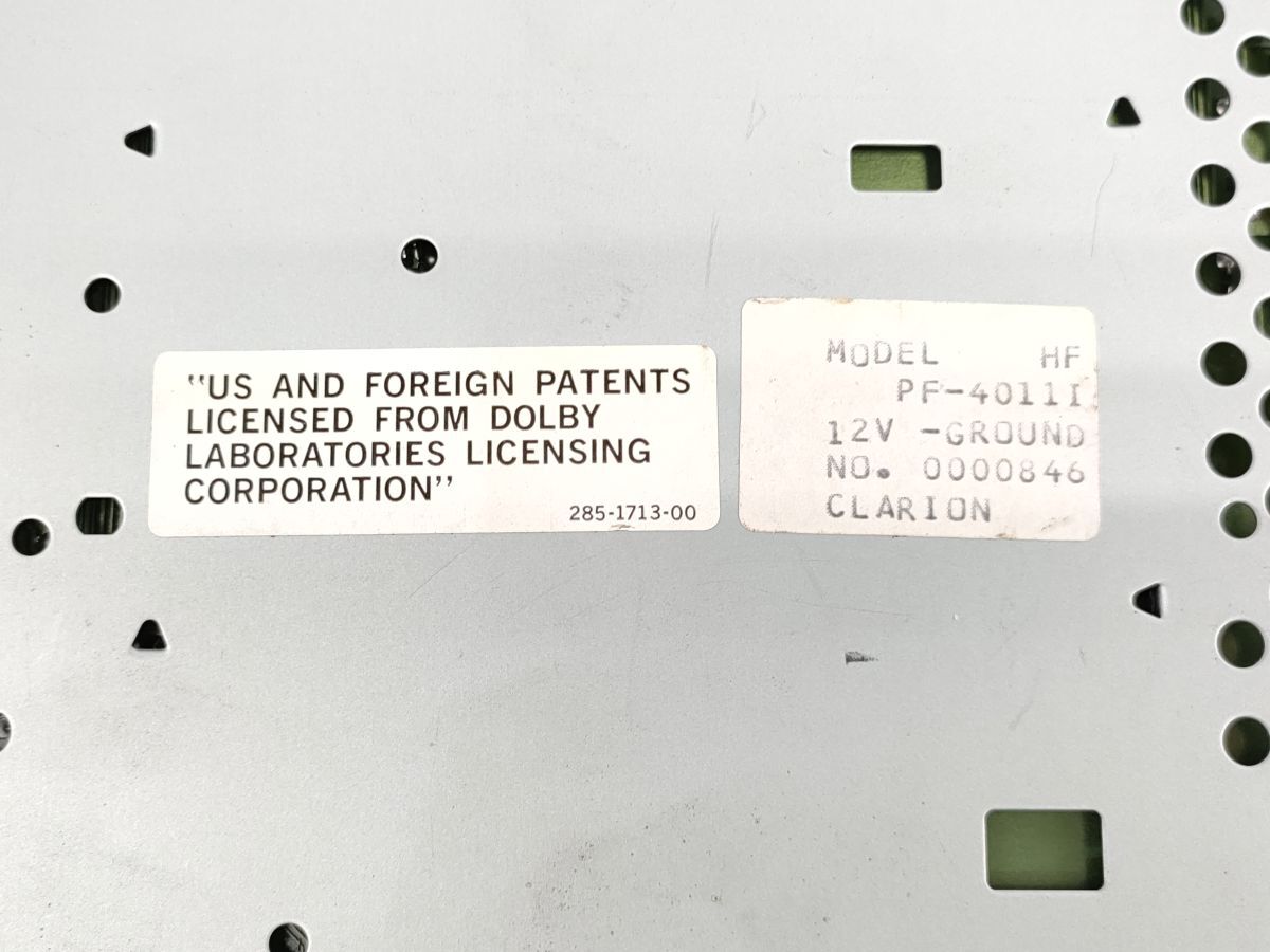 6 Subaru оригинальный Legacy панель приборов MD панель Clarion PF 40111 LEGACY SUBARU* обычный детали детали плеер аудио седан 