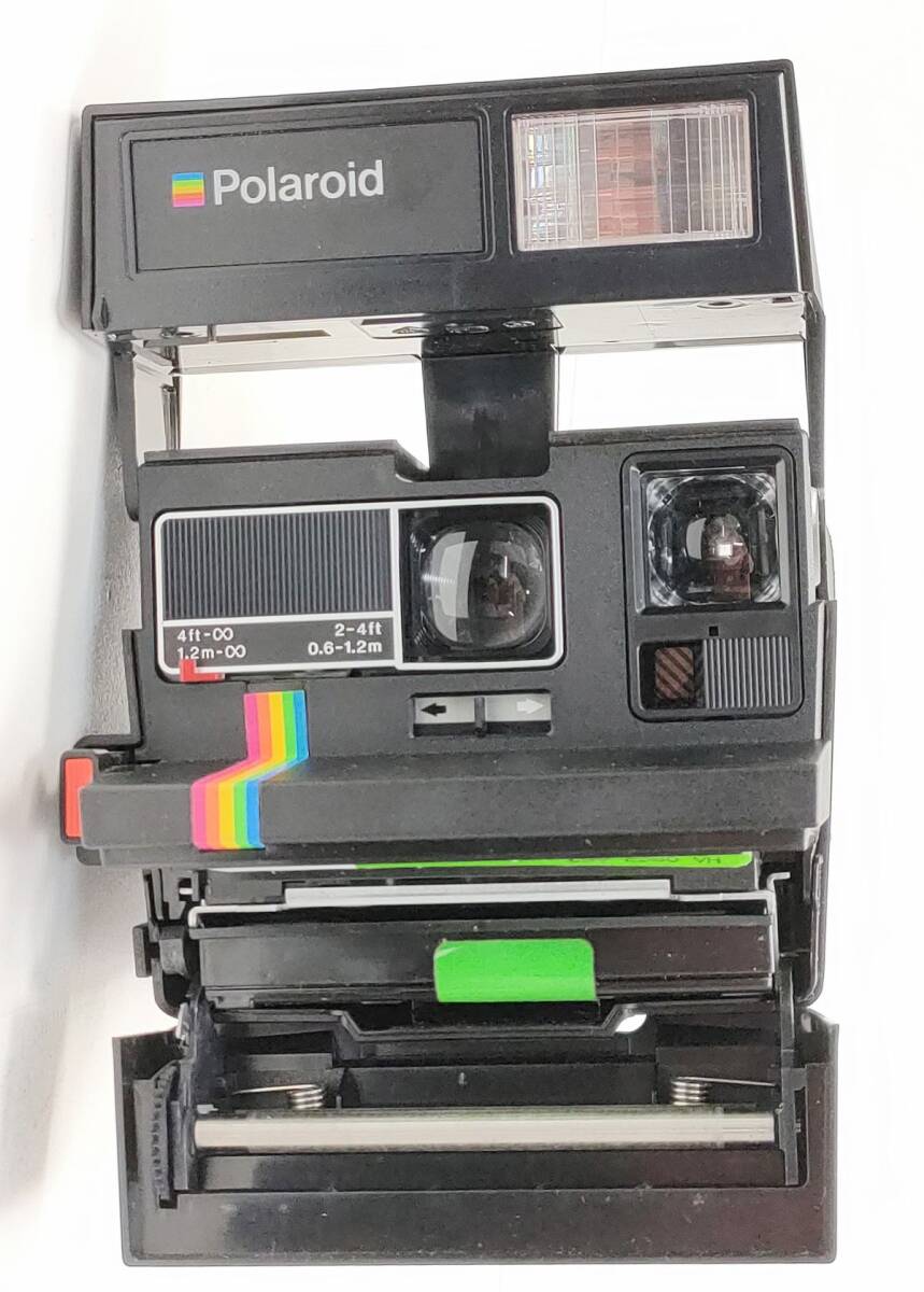 8 ポラロイド インスタント フィルム カメラ 2点 セット ジャンク Supercolor 635 CL One Step Polaroid◆まとめ レトロ 当時物 ビンテージ_画像3