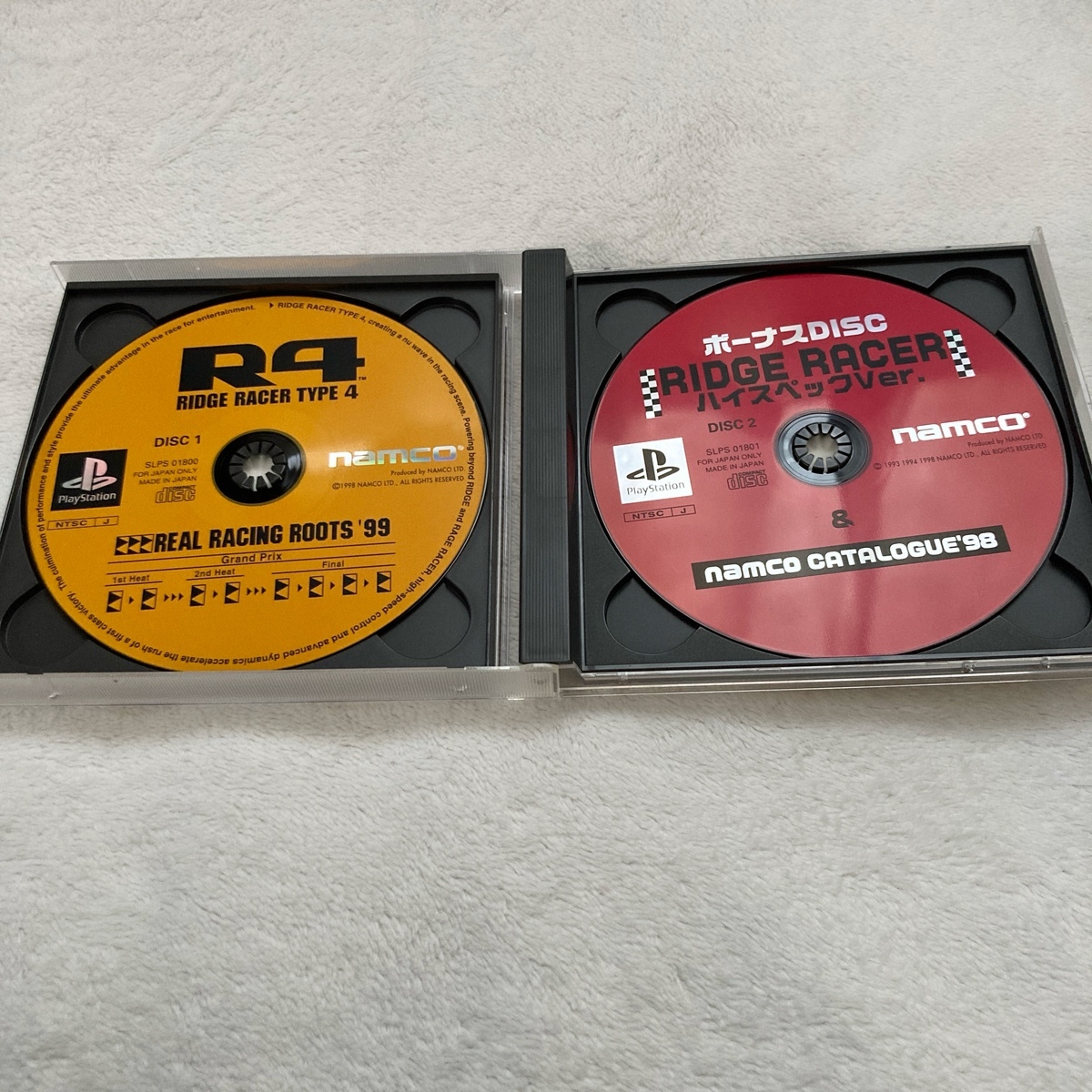 R4 リッジレーサー タイプ4 / ハガキ・帯付き / Ridge Racer Type4 プレイステーション PS PS1の画像7