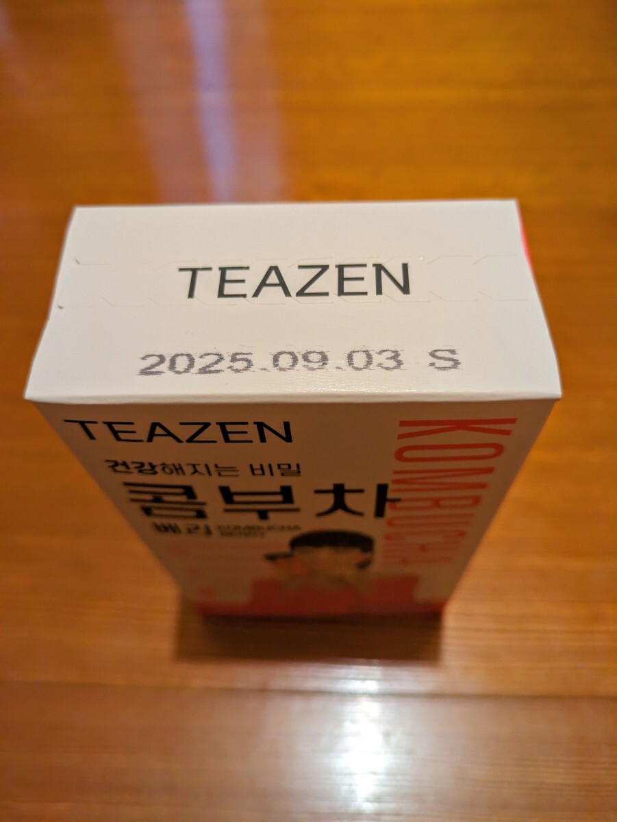 【定形郵便】TEAZEN ティーゼン コンブチャ ベリー味 5g ×10本_画像2