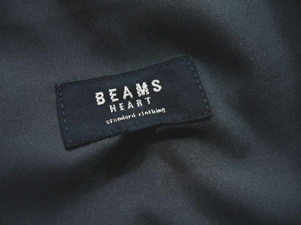 新品 春夏 ★ ビームス　薄手　カジュアル　セットアップ スーツ　M　黒 ブラック　テーラード イージー リラックス BEAMS HEART_画像8