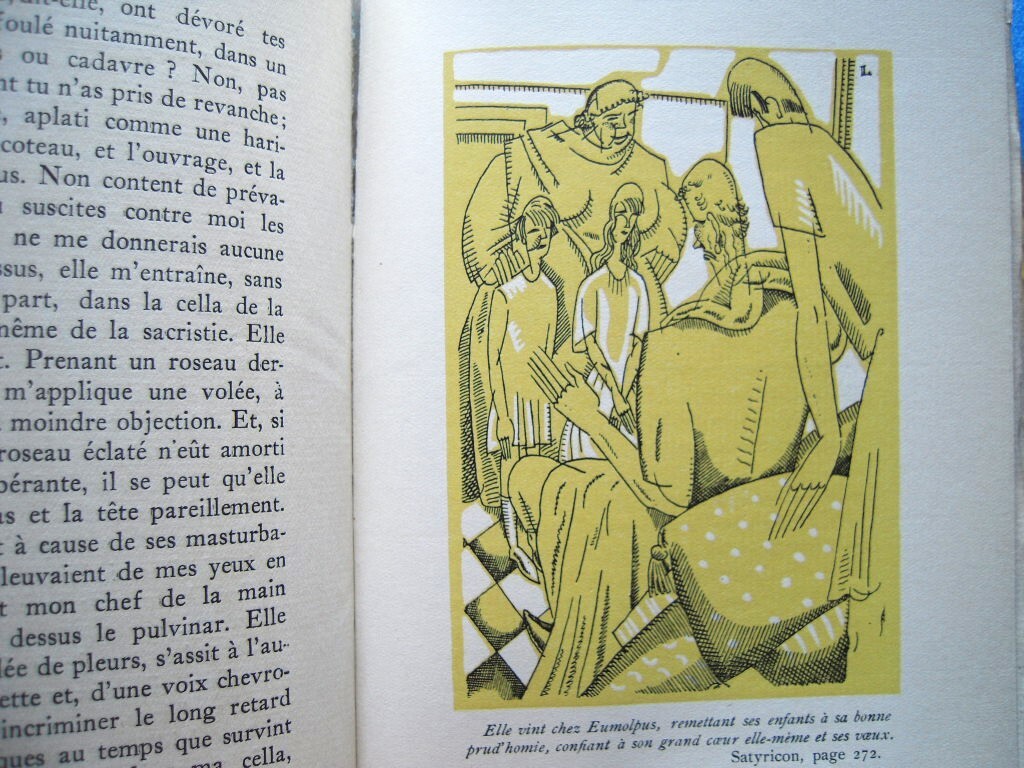 J.-E.ラブルール挿画本 1922『ペトロニウスのサテュリコン Le Satyricon de Petroneの画像8