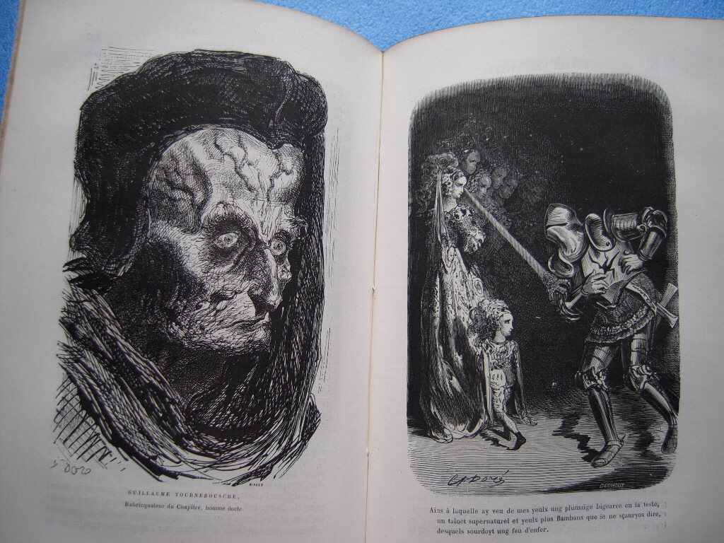 「ギュスターヴ・ドレ挿画本 木口木版425点！バルザック『風流滑稽譚 Les Contes Drolatiques』1868頃？」の画像6