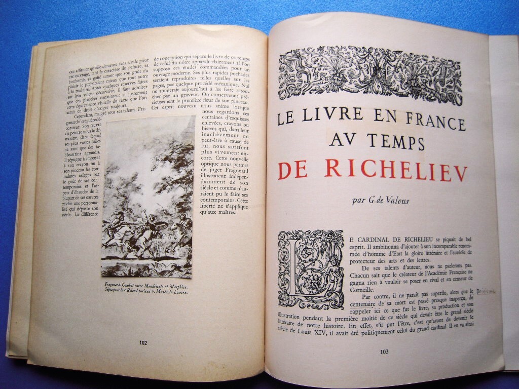 「愛書家のための仏雑誌『ル・ポルティック 創刊号 Le Portique No.1』1945」ラブルール,マイヨール,フラゴナール他の画像7