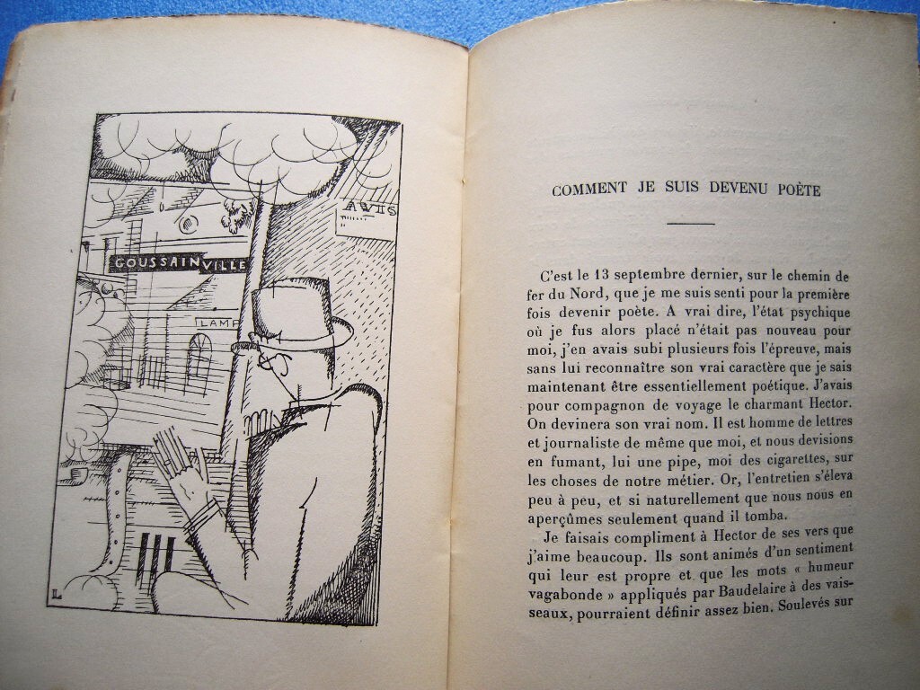 J.-E. ラブルール挿画本 限415 1920 アンドレ・ビリー『Ecrit en Songe(夢の中で書いた)』の画像7